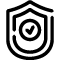 icono de escudo con check